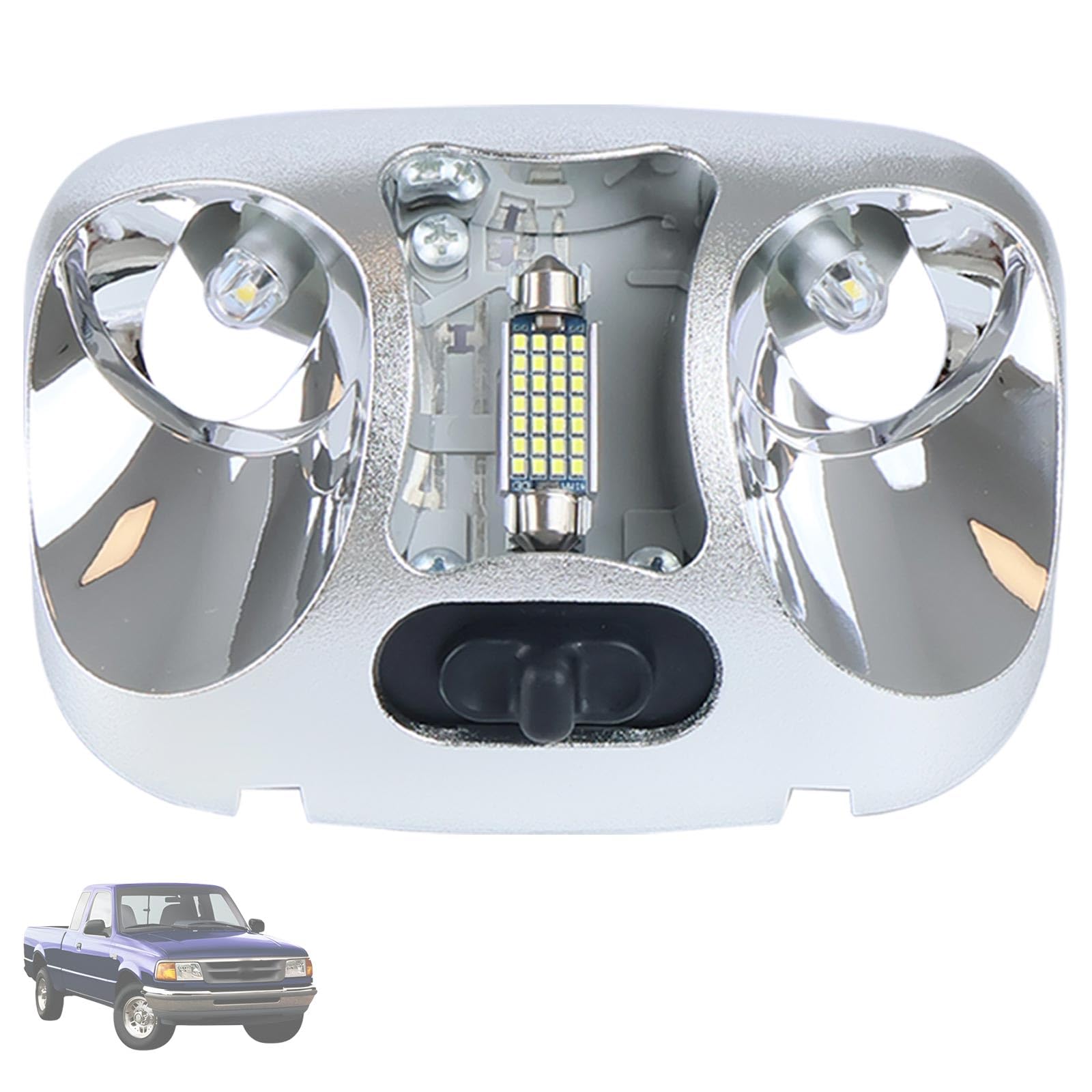Amazon.com: LLYZFED F37Z-13776-B Cab LED Interior Dome Light